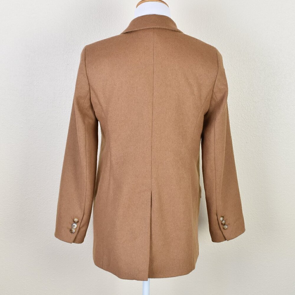 Talbots Camel Brown Brushed Italian Wool Blazer - 4p - Picture 10 of 13